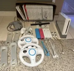 n*u様 Wii本体　周辺機器　ソフト22個