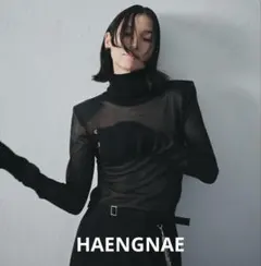HAENGNAE ヘンネ ホワイトショートライダース - メルカリ