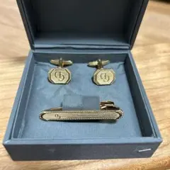 Christian Dior　ネクタイピン　カフス　セット　箱付き　美品 正規品 美品 Christian Dior カフス ネクタイピン ディオール