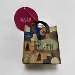 KALDI カルディ エコバッグ伝説柄 ミニミニミニクランチ（コーヒー味）