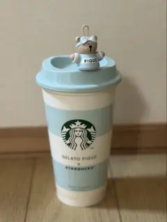 スタバ　ジェラピケ　リユーザブルカップ　スターバックス　ベアリスタ