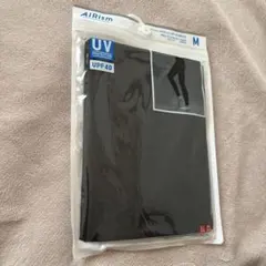 ユニクロ　新品　AIRism UVカットレギンス M ブラック　10分丈