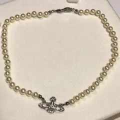 ヴィヴィアンウエストウッド パールネックレス オーブ 南京錠 2M19