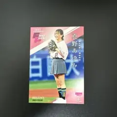 真野あゆみ Ceremonial First Pitch bbm