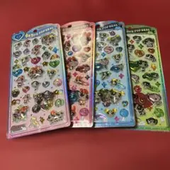 パワーパフガールズ　うるちゅるポップシール　4種セット 正規品