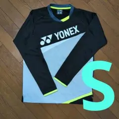 YONEX バドミントンウェア 長袖 ブラック S
