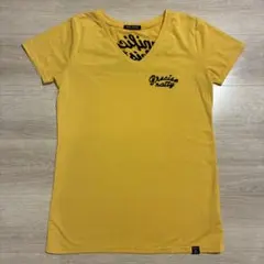 アベイル Tシャツ 半袖 黄色 イエロー 英文字 Mサイズのサムネイル