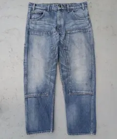 big john denim double knee ペインター パンツ big john denim double knee ペインター パンツ - メルカリ