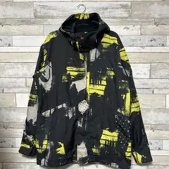 【美品】QUIKSILVER スノーボードウェア Mサイズ