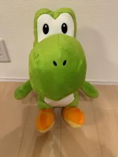 【新品未使用】タイトー　スーパーマリオ　特大サイズぬいぐるみ　おすわりヨッシー