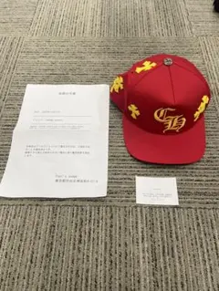 クロムハーツ　キャップ　クロスパッチ　コレクション整理 Chrome Hearts†入手困難☆クロスパッチ CH Baseball Cap (CHROME