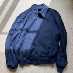 ネイビー ジップアップ ミリタリージャケット