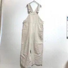 LUCA コーデュロイ ワイド オーバーオール サロペット （レディラックルカ）