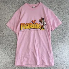 90's ディズニーヴィンテージ Tシャツ　フロリダ　ミニーマウス　古着　赤タグ