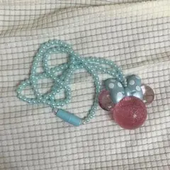ディズニー 光るおもちゃ ネックレス ミニー