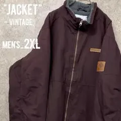 レアカラー《Colombia》コットンジャケット 裏起毛/メンズ2XL