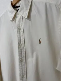（ジャンク品）POLO RALPH LAUREN ボタンダウンシャツ L