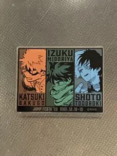 僕のヒーローアカデミア ジャンプフェスタ2022限定 オリジン組アクリルバッジ