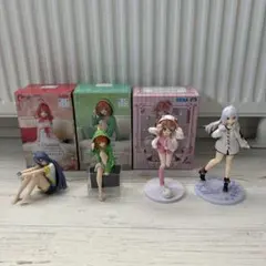 美少女フィギュアセット 5体　五等分の花嫁　イレイナ　ごちうさ　シュワちゃん