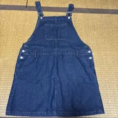 H&M デニムサロペット Lサイズ