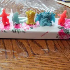 ミニフィギュア 5体セット 消しゴム素材
