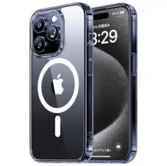 Apple MagSafe対応クリアケース iPhone15Pro