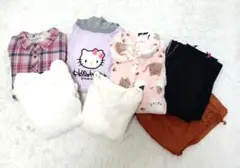 【冬物おまとめ!】ピンク系　あったか７点セット　12/16まで!