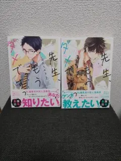 先生、もうダメですっ 上下巻セット 帯あり 美品