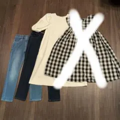 GLOBALWORKとPAIRMANON120cm〜130cm4点まとめ売り