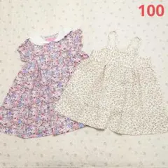 YOUNGLANDハンドメイド ピーターラビット半袖ベビーワンピース3枚90cm 