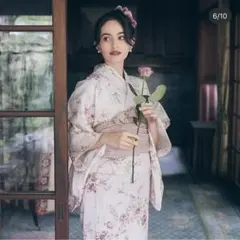 Maison de FLEUR 果音 林檎飴浴衣 パープル 2021 - メルカリ