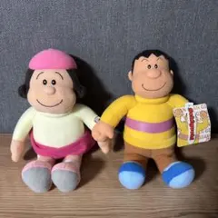 ドラえもん　ジャイアン　ジャイ子　ぬいぐるみセット