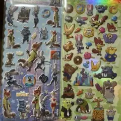 ズートピア ステッカー 2枚セット