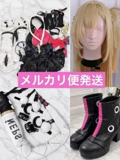 ゼンゼロ 千夏 コスプレ衣装 ティータイム ウイッグ メガホン フル