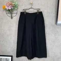 HK WORKS LONDON レディース ガウチョパンツ L ブラック