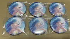 プロセカ グリッター缶バッジ 雫