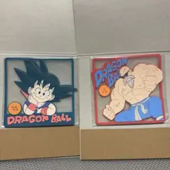 ドラゴンボール　クリアラバーコースター　孫悟空　亀仙人　2枚セット