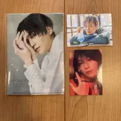 八木勇征 ミニクリアファイル　フォトカード２枚