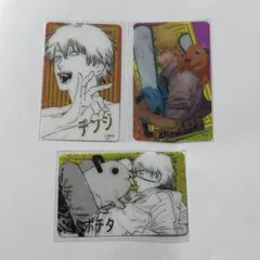チェンソーマン　箔押しクリアカード　ポチタ　デンジ