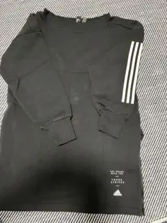 adidas ブラック 長袖 トレーナー
