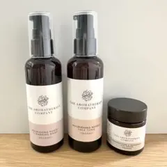 【新品】英国アロマセラピーカンパニー　洗顔＆化粧水＆アイクリーム　3点セット