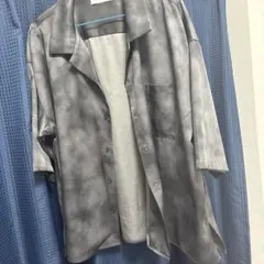 EMMA CLOTHES ムラ染め 半袖シャツ Lサイズ