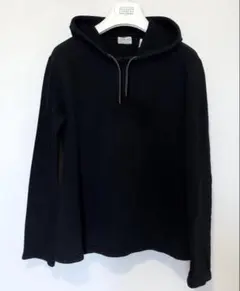 HELMUT LANG ブラックパーカー フード付き Helmut Lang Mega Hoodie | Black | FARFETCH