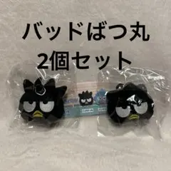 バッドばつ丸 ぬいぐるみバッジ 2個セット