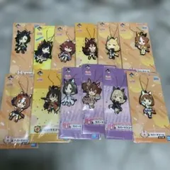 B*i様 【公式】ウマ娘 一番くじ ラバーキーホルダー H賞 I賞 12個セット