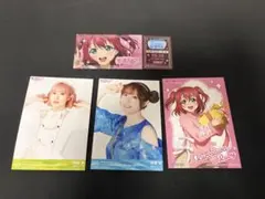 黒澤ルビィ　入場特典レプリカチケット＋降幡愛、黒澤ルビィブロマイド計3枚　セット
