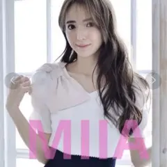 MIIA 半袖ニット