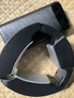 メンズ ブラック ステンレススチール カフブレスレットモデル 