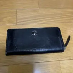 COACH 長財布　レザー　ブラック　中はカラフル