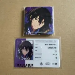 あんスタ 朔間零 アルバム 特典 スクエア 缶バッジ セット